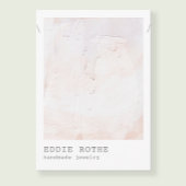 Carte De Visite Pastel Plaster Abstrait Collier Afficher Entrepris