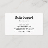 Carte De Visite Pastel Rainbow Spiral Candy Photo (Dos)