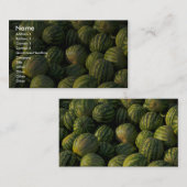 Carte De Visite Pastèques (Devant / Derrière)