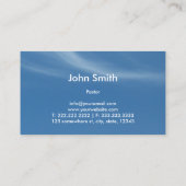 Carte De Visite Pasteur de la Sainte Croix du Ciel Bleu (Dos)