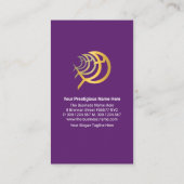 Carte De Visite Pasteur du ministère des Poissons d'Ichthus, de la (Dos)