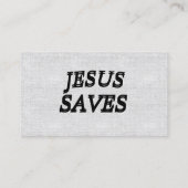 Carte De Visite Pasteur/Église Personnalisé (Dos)