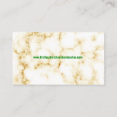 Carte De Visite Pasteur élégant et la première dame de marbre phot (Dos)