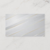 Carte De Visite Pasteur ou diacre de l'église de croix blanche et  (Dos)