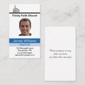Carte De Visite Pastor Custom (Devant / Derrière)