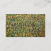 Carte De Visite Pasture en fleurs par Vincent van Gogh (Dos)