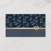 Carte De Visite Patchwork, Rétro (Devant)