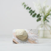 Carte De Visite Pâte à pain sur planche à découper (Debout devant)