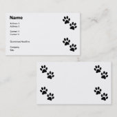 Carte De Visite Pâtes (Devant / Derrière)