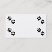 Carte De Visite Pâtes (Dos)