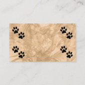 Carte De Visite Pâtes (Dos)