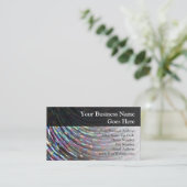 Carte De Visite Pâtes de graines de paon (Debout devant)