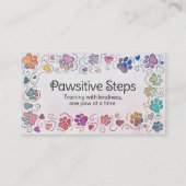 Carte De Visite Pâtes et chaleur - art à trait manuel et aquarelle (Devant)