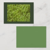 Carte De Visite Pâtes vertes (Devant / Derrière)