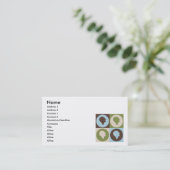 Carte De Visite Pathologie de Discours-Langue d'art de bruit (Debout devant)