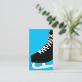 Carte De Visite patin de glace (Debout devant)