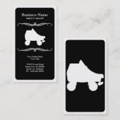 Carte De Visite patin de rouleau de mod (Devant / Derrière)