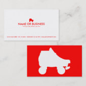 Carte De Visite patin simple (Devant / Derrière)