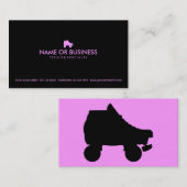 Carte De Visite patin simple (Devant / Derrière)