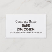 Carte De Visite Patinage artistique ; rouge, blanc et bleu (Devant)