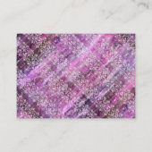 Carte De Visite Patine pourpre : Libellule (Dos)