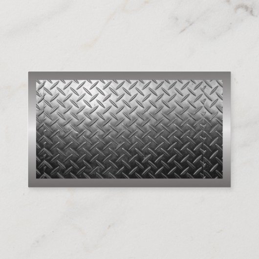 Carte De Visite Patiner | Construction | Acier (Dos)