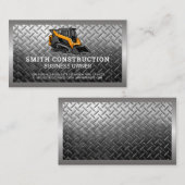 Carte De Visite Patiner | Construction | Acier (Devant / Derrière)