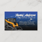 Carte De Visite Patiner | Construction | Plan directeur (Devant)