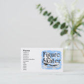 Carte De Visite Patineur artistique (Debout devant)