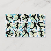 CARTE DE VISITE PATINEURS ARTISTIQUES (Dos)