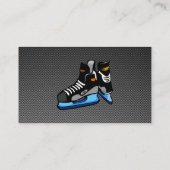 Carte De Visite Patins de hockey sur fibre de carbone Faux (Dos)