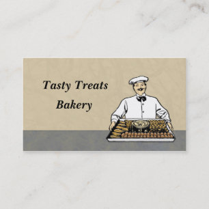 Carte de visite pâtisserie boulangerie