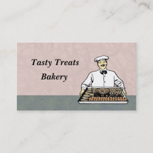 Carte de visite pâtisserie boulangerie