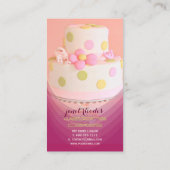 Carte De Visite pâtisserie Mariage (Dos)