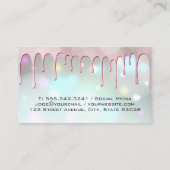 Carte De Visite Pâtisserie rose | Whisk | Baker (Dos)