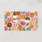 Carte de visite pâtisseries boulangères (Dos)