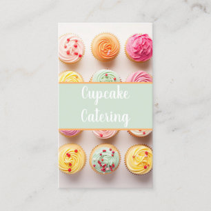 Carte De Visite pâtisseries colorées boulangerie nom individuel