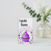 Carte De Visite Pâtisseries de desserts de confections "de ciel de (Debout devant)