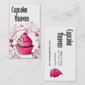 Carte De Visite Pâtisseries de desserts de confections "de ciel de (Devant / Derrière)