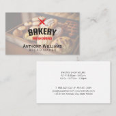 Carte De Visite Pâtisseries et pains | Baker (Devant / Derrière)