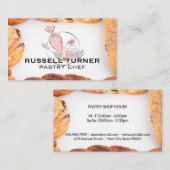 Carte De Visite Pâtisseries | Restaurant (Devant / Derrière)