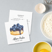 Carte de visite pâtissier