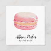 Carte de visite pâtissier (Devant)