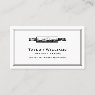 Carte De Visite Pâtissier Boulangerie Pâtisserie Produits de boula