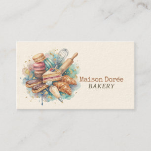 Carte De Visite Pâtissier Boulangerie Pâtissier Desserts Sucreries