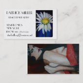 CARTE DE VISITE PATRICK MILLER (Devant / Derrière)