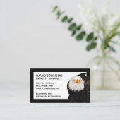 Carte De Visite Patriotic Eagle, Gestionnaire de propriétés Bordur (Debout devant)