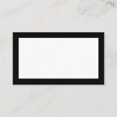 Carte De Visite Patriotic Eagle, Gestionnaire de propriétés Bordur (Dos)