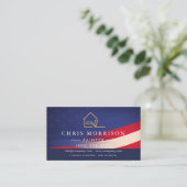 Carte De Visite Patriotic House Painter Modern (Debout devant)