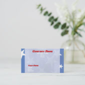 Carte de visite patriotique (Debout devant)